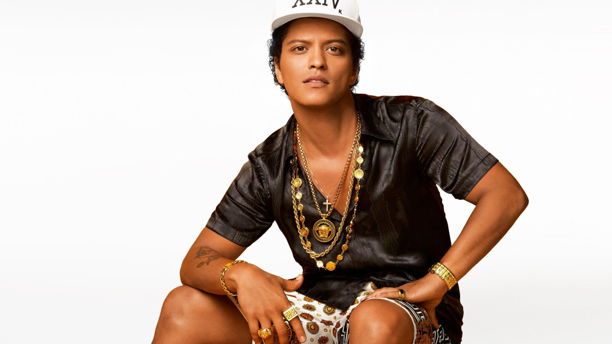 Listeutsnitt for Bruno mars