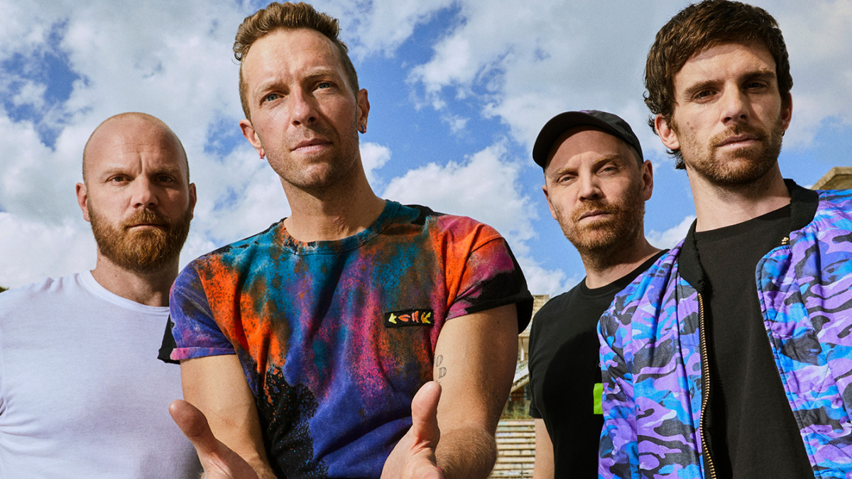Listeutsnitt for Coldplay