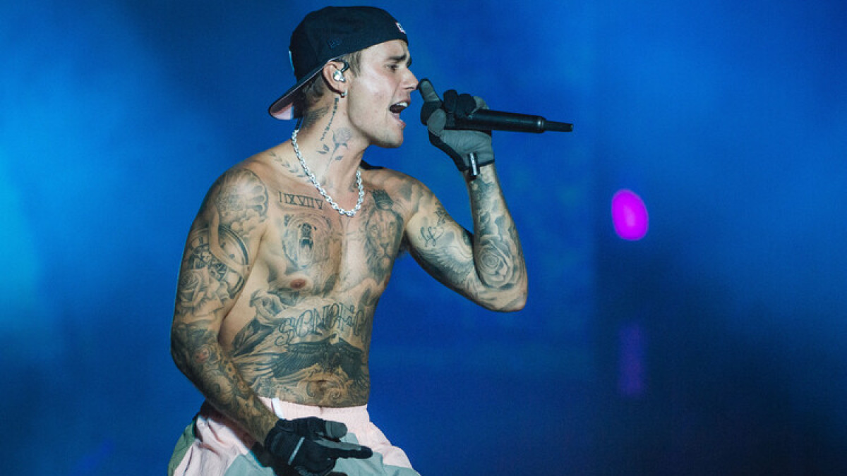 Listeutsnitt for Justin Bieber